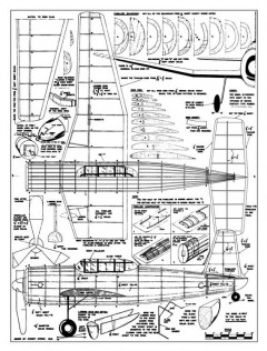 Vultee Vengence model airplane plan